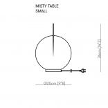 MISTY Small - Lampe de table