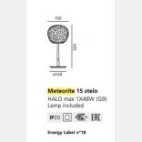 METEORITE 15 - Lampe de table