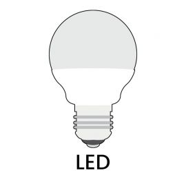 Lot d'ampoules LED 3 x 15 W (E27)